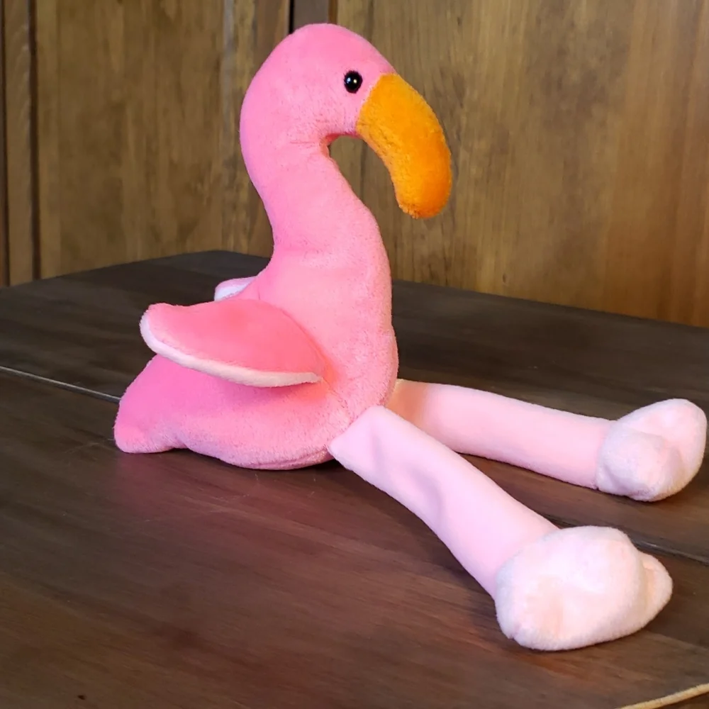 Ty Original Beanie Baby PINKY the Flamingo